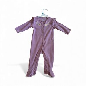 Carter's Lavender Footed One Piece
